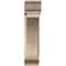 Ekena Millwork Thorton Traditional Rough Sawn Bracket w/ Offset Brace, Douglas Fir, 8"W x 26"D x 34"H BKT0806X26X34THR01RDF - alternate 3